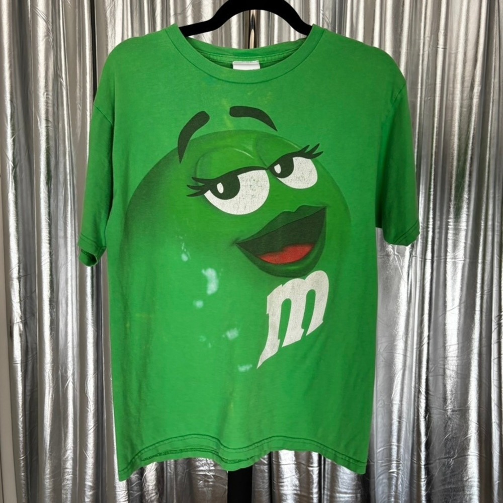 M&M's World Green Character Graphic Tee